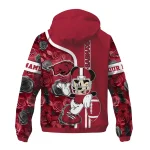 custom arkansas razorbacks football micky mouse red windbreaker jacket best selling