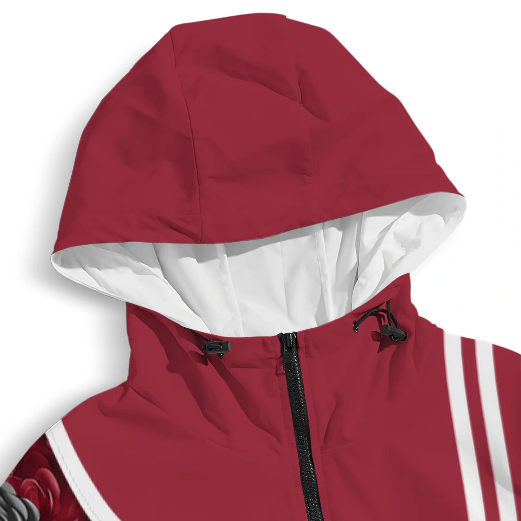 custom arkansas razorbacks football micky mouse red windbreaker jacket premium grade custom arkansas razorbacks football micky mouse red windbreaker jacket premium grade