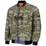 custom atlanta braves camouflage abstract camouflage bomber jacket best selling