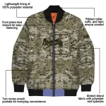 custom atlanta braves camouflage abstract camouflage bomber jacket best selling
