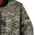 custom atlanta braves camouflage abstract camouflage bomber jacket best selling