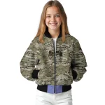 custom atlanta braves camouflage abstract camouflage bomber jacket best selling