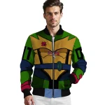 custom atlanta braves turtle armor bomber jacket best selling