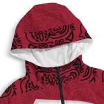 custom atlanta falcons cat eyes red windbreaker jacket best selling