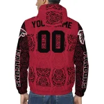 custom atlanta falcons cat eyes red windbreaker jacket best selling
