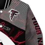 custom atlanta falcons electric flash red varsity jacket best selling