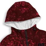 custom atlanta falcons shards cluster red windbreaker jacket best selling