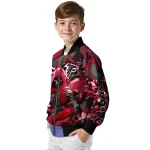 custom atlanta falcons skull horde red bomber jacket best selling