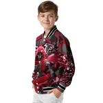 custom atlanta falcons skull horde red varsity jacket best selling