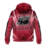 custom atlanta falcons us rock star red windbreaker jacket best selling