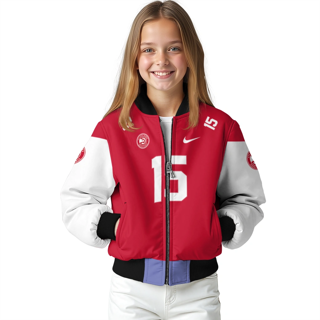 custom atlanta hawks team patch red bomber jacket top rated custom atlanta hawks team patch red bomber jacket top rated