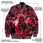 custom ball state cardinals skull horde red varsity jacket best selling