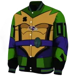 custom baltimore ravens turtle armor varsity jacket best selling