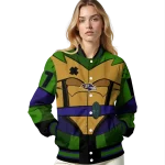 custom baltimore ravens turtle armor varsity jacket best selling