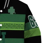 custom baylor bears clover green lines green black varsity jacket best selling