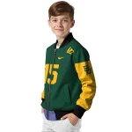 custom baylor bears team patch green bomber jacket best selling