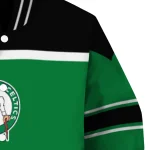 custom boston celtics stripe statement green black varsity jacket best selling
