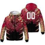 custom boston college eagles brick motion maroon black windbreaker jacket best selling