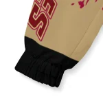 custom boston college eagles brick motion maroon black windbreaker jacket best selling
