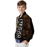 custom brooklyn nets flag wood brown bomber jacket best selling