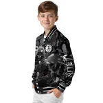 custom brooklyn nets skull horde black varsity jacket best selling