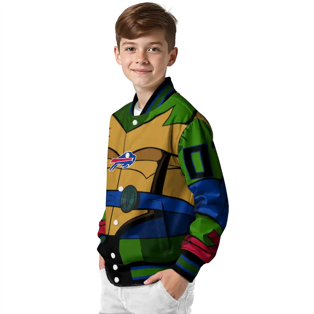custom buffalo bills turtle armor varsity jacket trendy custom buffalo bills turtle armor varsity jacket trendy