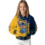 custom buffalo sabres stitch laughing navy blue varsity jacket best selling