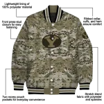 custom byu cougars camouflage abstract camouflage varsity jacket best selling