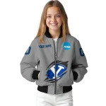 custom byu cougars feral slash grey bomber jacket best selling