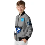 custom byu cougars feral slash grey bomber jacket best selling