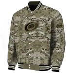 custom carolina hurricanes camouflage abstract camouflage varsity jacket best selling