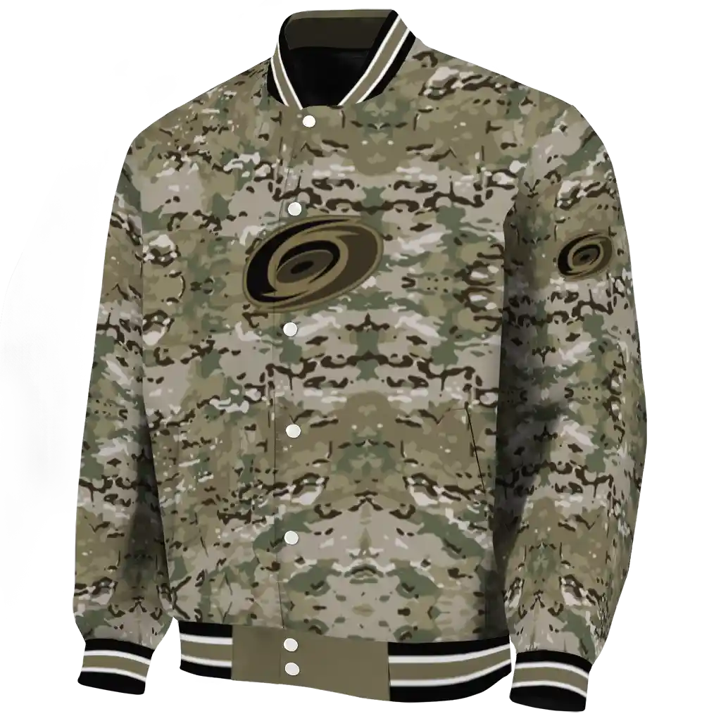 custom carolina hurricanes camouflage abstract camouflage varsity jacket best selling custom carolina hurricanes camouflage abstract camouflage varsity jacket best selling
