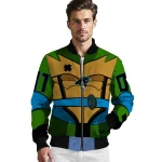 custom carolina panthers turtle armor bomber jacket best selling