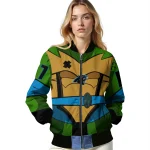 custom carolina panthers turtle armor bomber jacket best selling