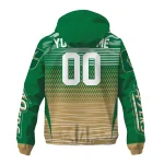 custom charlotte 49ers pattern layers green windbreaker jacket best selling