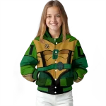 custom charlotte 49ers turtle armor varsity jacket best selling