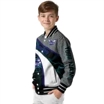 custom charlotte hornets electric flash teal varsity jacket best selling
