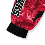 custom chicago blackhawks shark art red windbreaker jacket best selling
