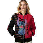custom chicago blackhawks stitch laughing red bomber jacket best selling