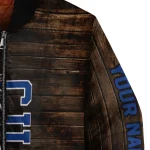 custom chicago cubs flag wood brown bomber jacket best selling