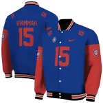 custom chicago cubs team patch blue varsity jacket best selling