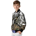 custom chicago white sox deer skull camouflage white bomber jacket best selling