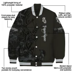 custom chicago white sox tribal deer art black varsity jacket best selling