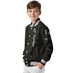 custom chicago white sox tribal deer art black varsity jacket best selling