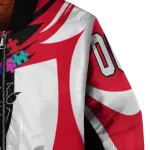 custom cincinnati bearcats stars and stripes slashes red bomber jacket best selling