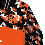 custom cincinnati bengals freedom claw orange varsity jacket best selling