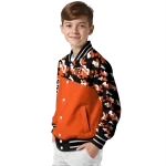 custom cincinnati bengals freedom claw orange varsity jacket best selling