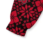 custom cincinnati reds geometric blossom red windbreaker jacket best selling