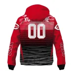 custom cincinnati reds pattern layers red windbreaker jacket best selling