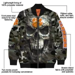 custom clemson tigers camouflage skull camouflage bomber jacket best selling
